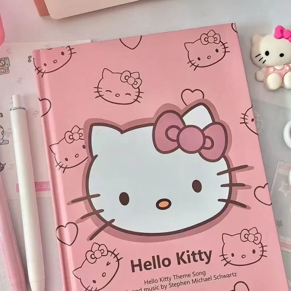 Caderno Hello Kitty A5 - 80 Páginas de Estilo e Delicadeza - Image 4