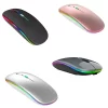 Mouse Wireless Recarregável Led Rgb 2.4 Ghz Sem Fio - Image 6